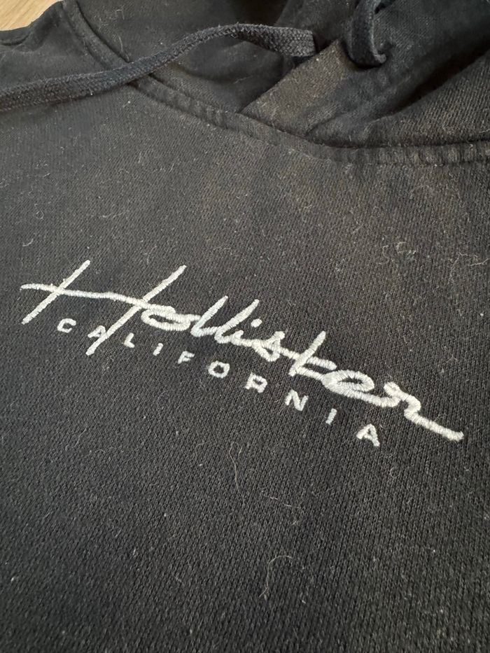 Sweat à capuche Hollister noir - photo numéro 3