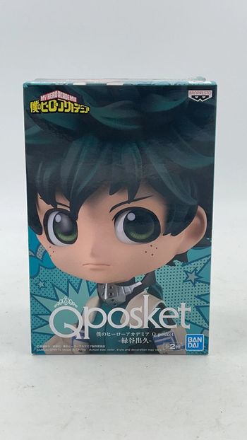 Figurine My Hero Academia QPocket Izuku Midoriya Bandai Banpresto neuf