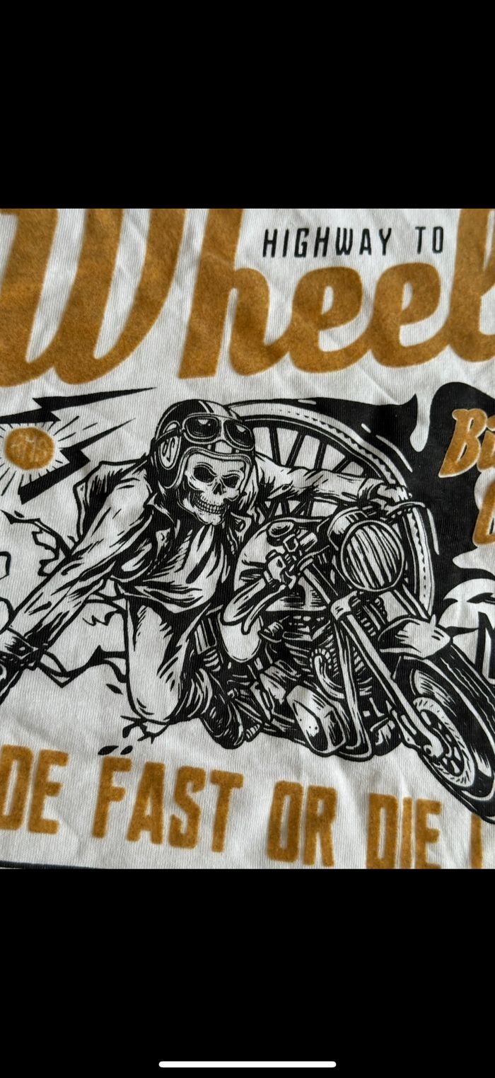 Débardeur homme Motard tête de mort - photo numéro 3