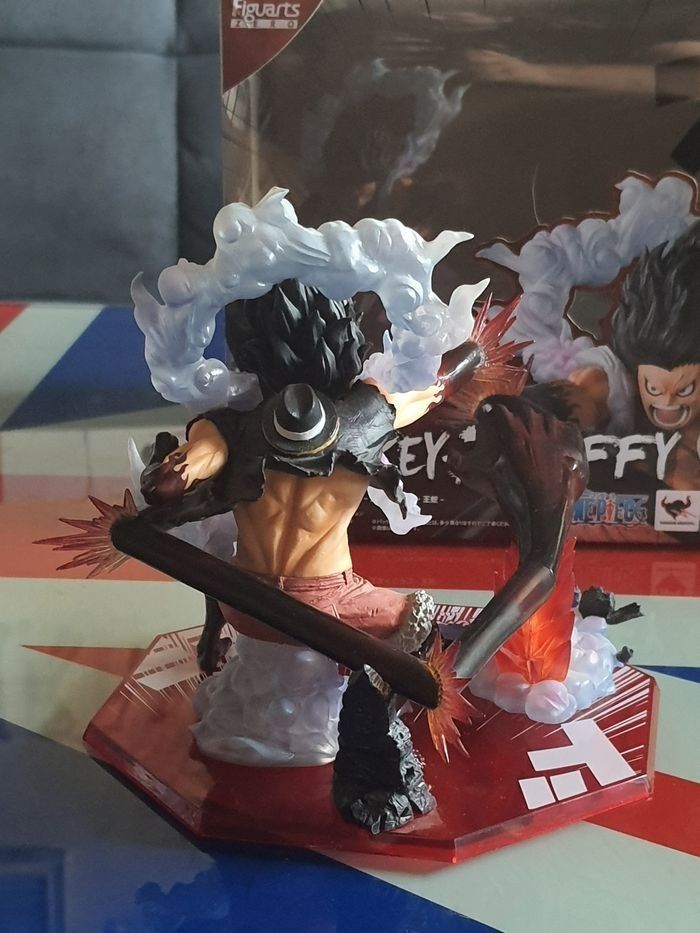 One Piece Figuarts Zero : Luffy Gear 4 Snakeman (King Cobra, Dressrosa) RARE - photo numéro 6