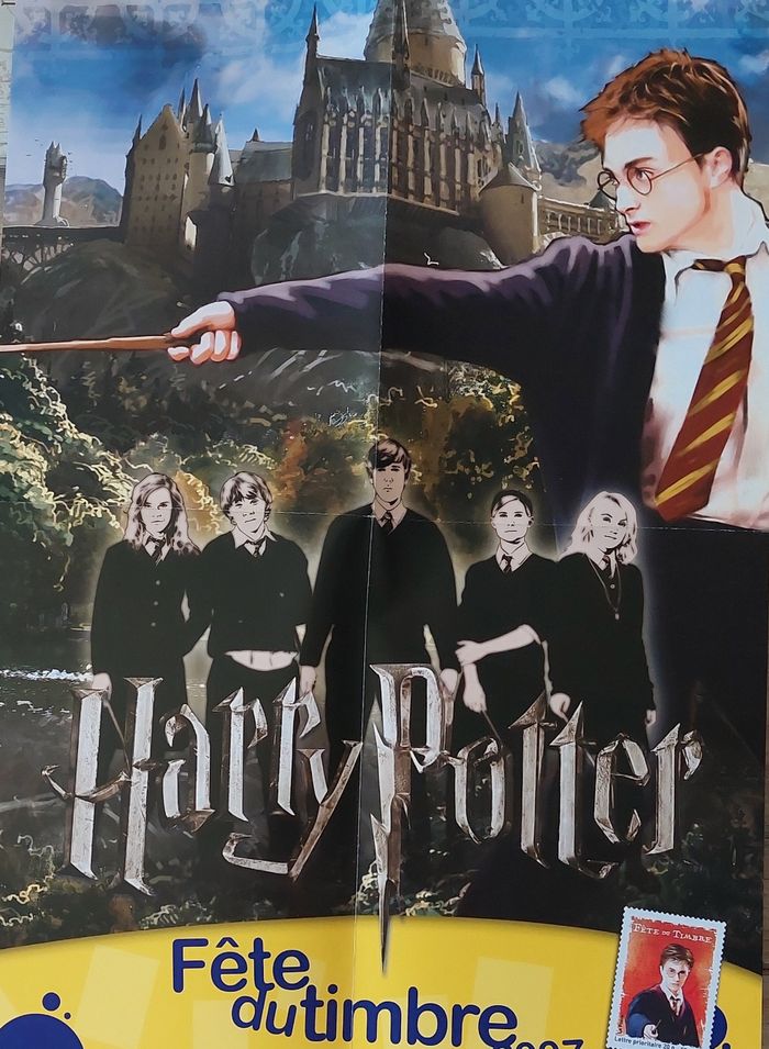 Album de timbres Harry Potter + timbres - photo numéro 5