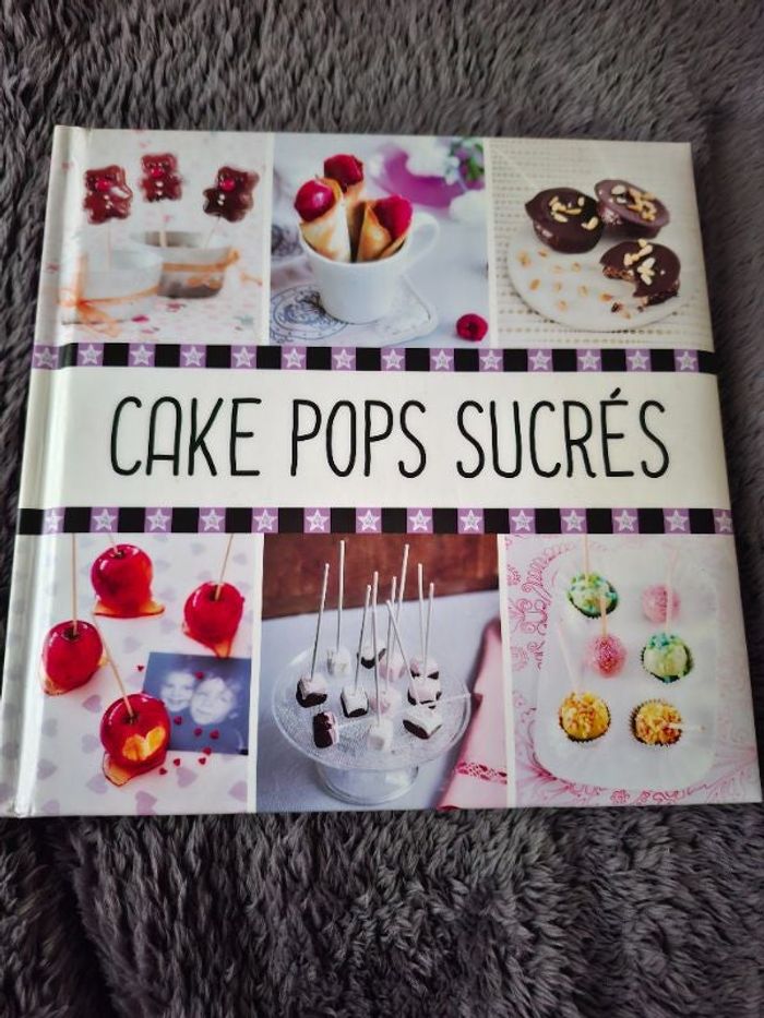 Livre Cake pops sucrés en très bon état