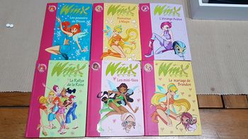 6 livres Winx Bibliothèque rose
