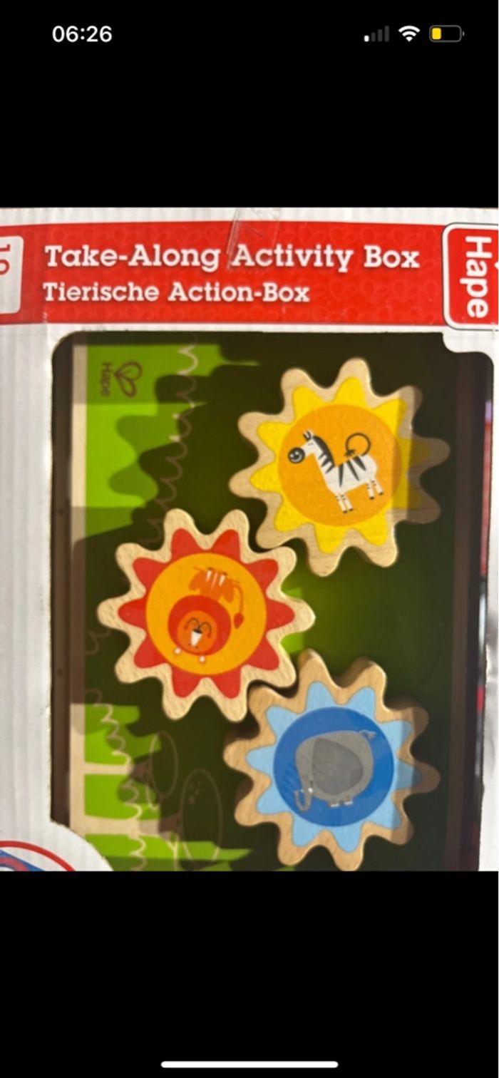 Boite d'activités à 5 faces - Hape - photo numéro 2