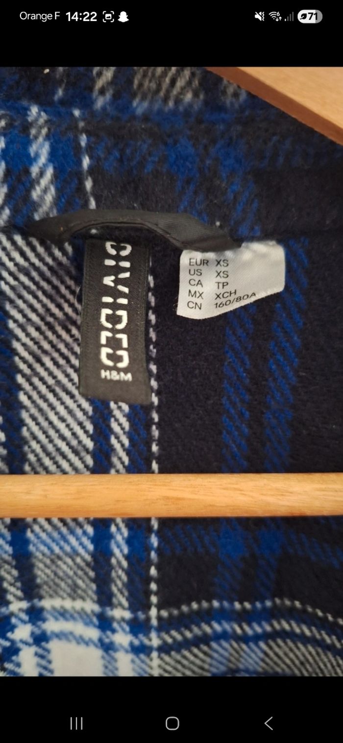 Veste / chemise tartan - photo numéro 3