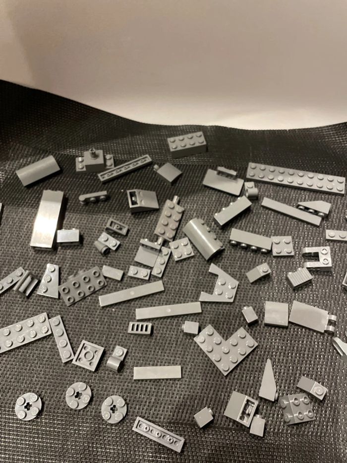 Lego lot vrac gris foncé officiel pièces détachées caserne star wars Harry Potter city - photo numéro 9