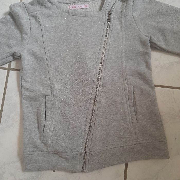 Gilet zippé fille - photo numéro 4