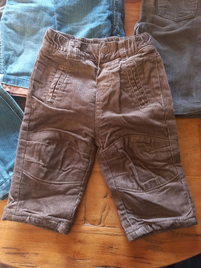 Lot pantalons bébé 3 mois - photo numéro 2