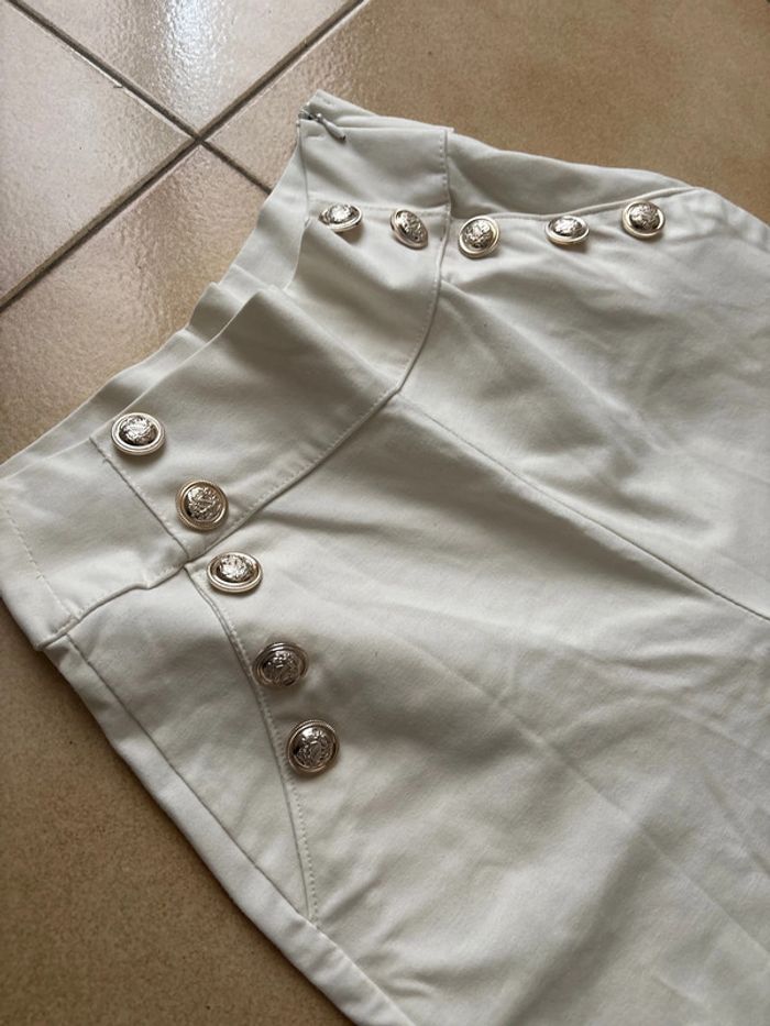 Pantalon large en bas avec fausse poche - photo numéro 2
