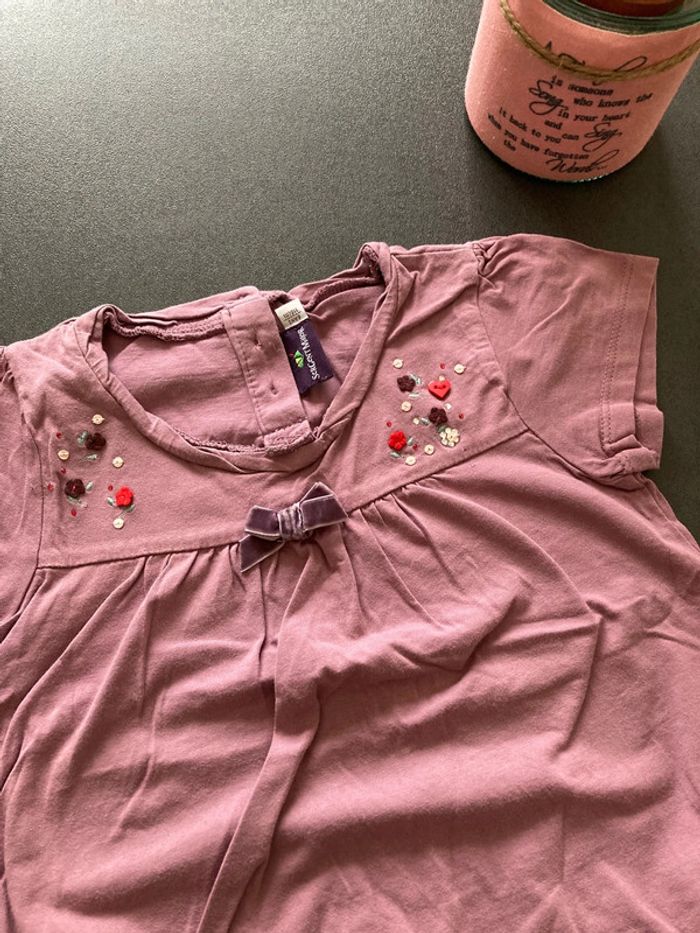 Lot ensemble vêtement fille enfant garde robe tee shirt 6 ans - photo numéro 9