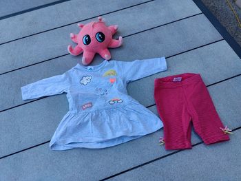 Petite robe légère avec legging fille tex 3 mois