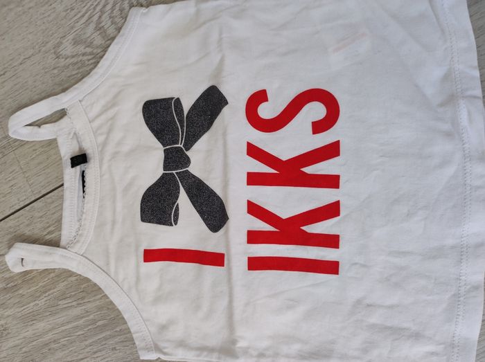Débardeur blanc IKKS