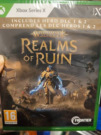 Warhammer age of Sigma realms of ruin Xbox series x  neuf AB prix ferme