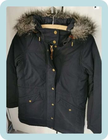 Doudoune chaude et longue à capuche Levis