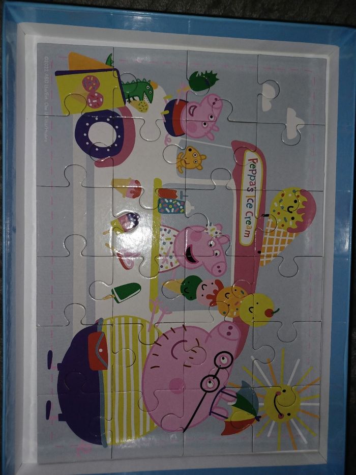 Puzzle peppa pig neuf 24 pièces
