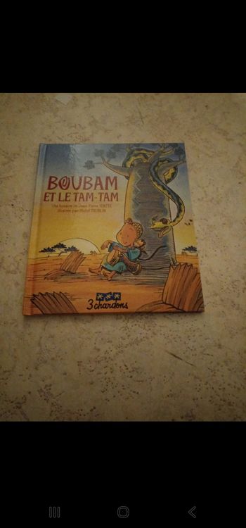 Livre boubam et le tam tam