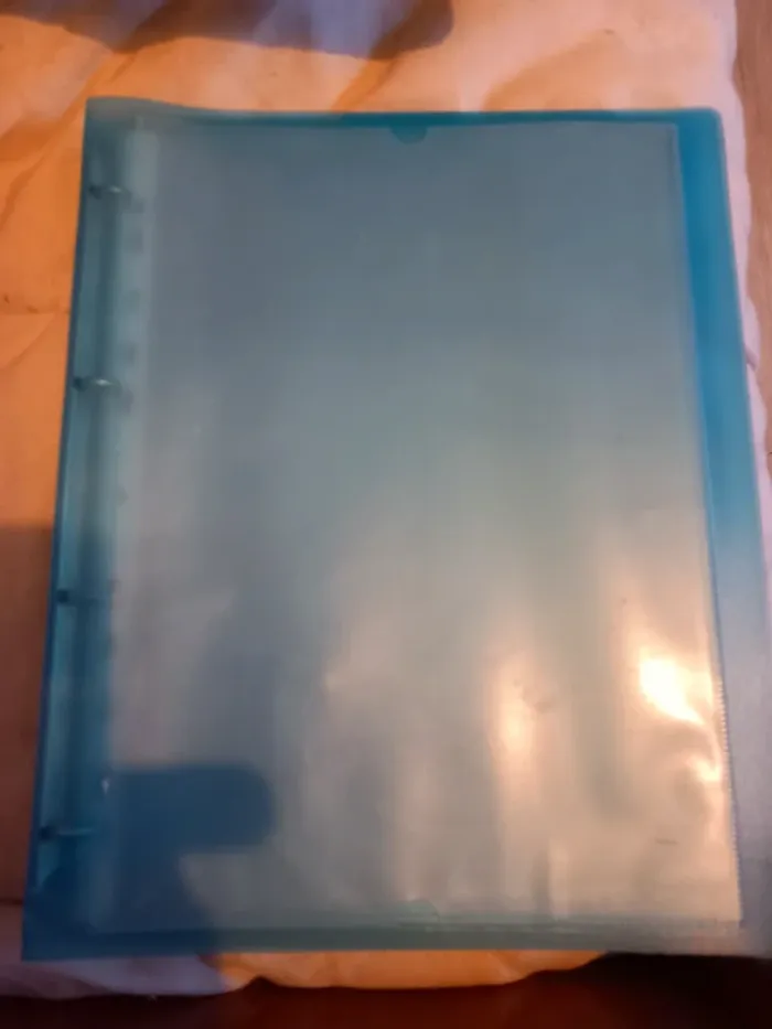 Classeur souple 21x29,7 avec pochettes plastiques