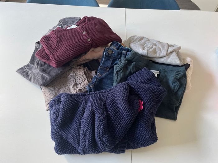 Lot vêtements fille 6 mois - photo numéro 2