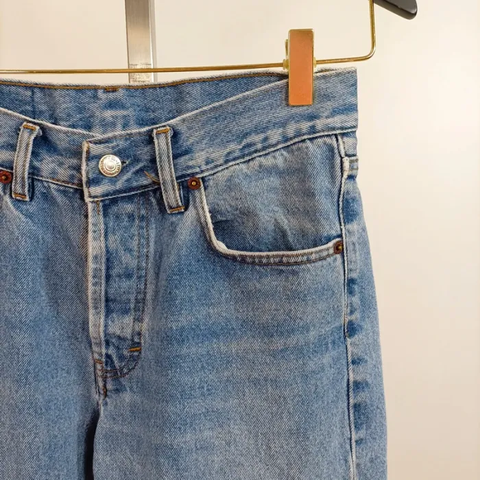 Jean droit Levi’s 501 vintage W29 L32 made in USA 100 % coton A904 - photo numéro 3