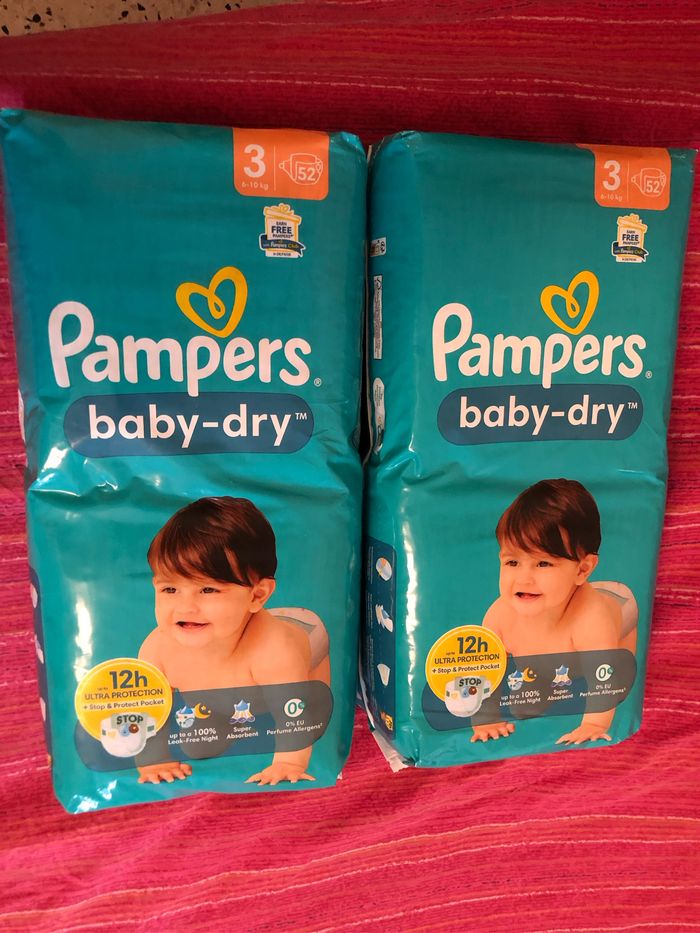 Couché Pampers taille 3 - photo numéro 2