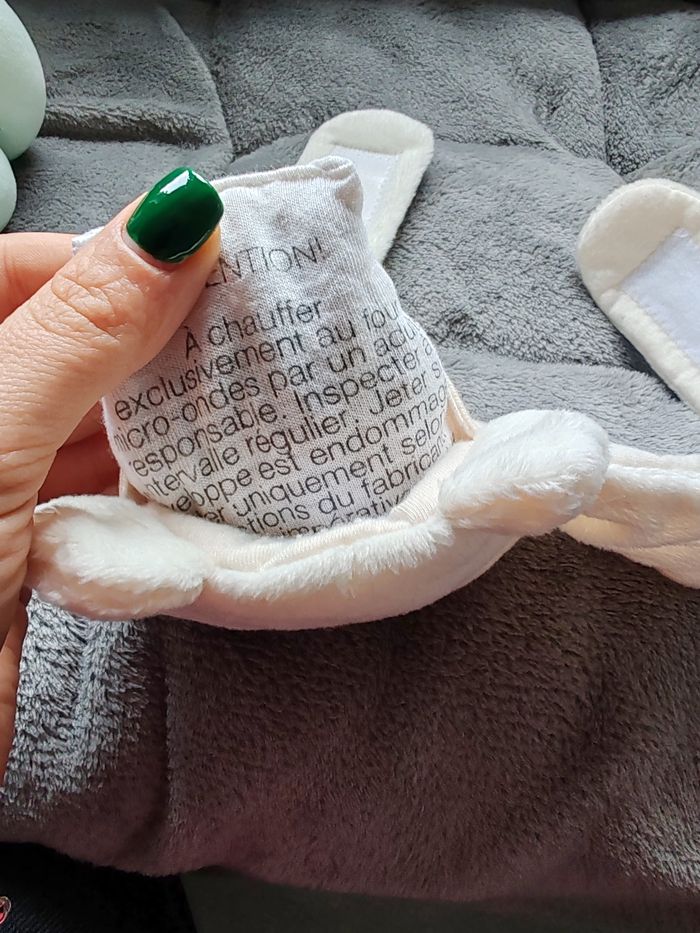 Ceinture anti colique noyau de cerise tineo - photo numéro 3