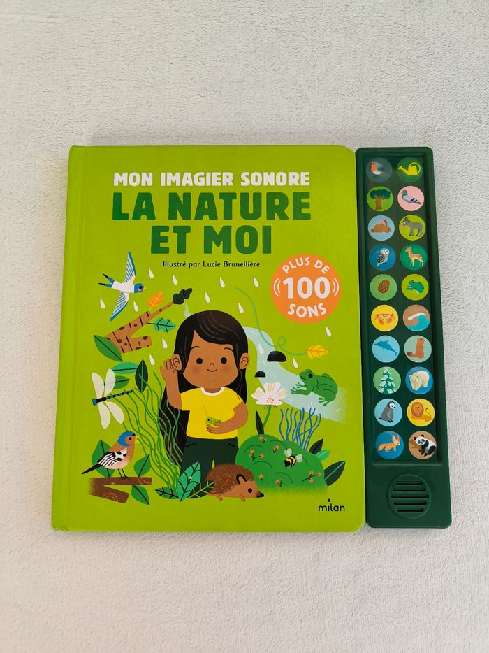 Livre sonore La nature et moi Milan - photo numéro 2