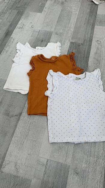 Lot de 3 tee-shirts.