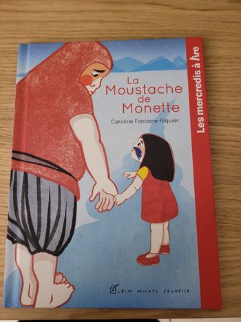 Livre La moustache de Monette