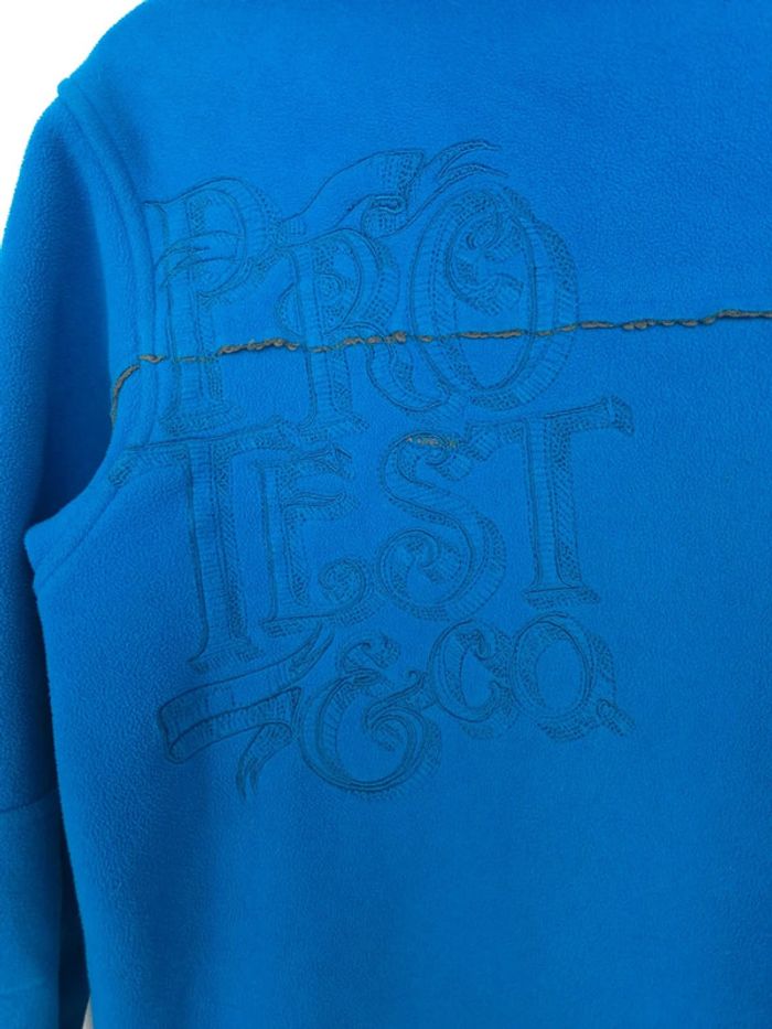 Gros sweat zippé Protest taille 16 ans bleu - photo numéro 5