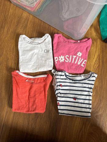 Lot de 4 tee shirts orchestra 4 ans