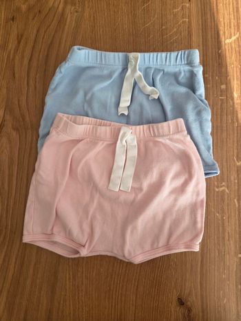 Lot de 2 shorts Petit Bateau