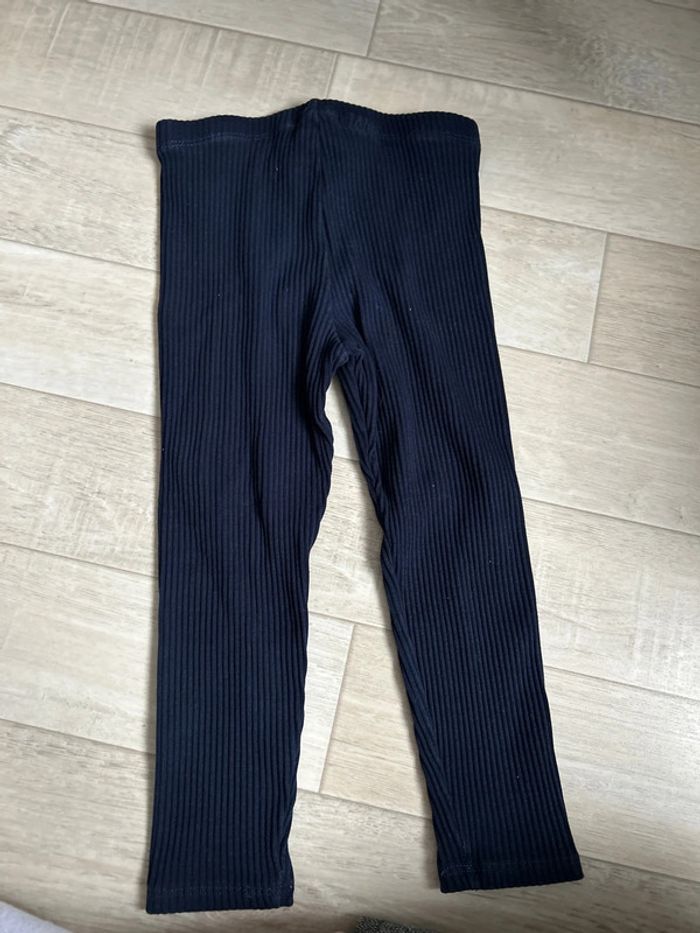 Legging bleu marine fille - photo numéro 3