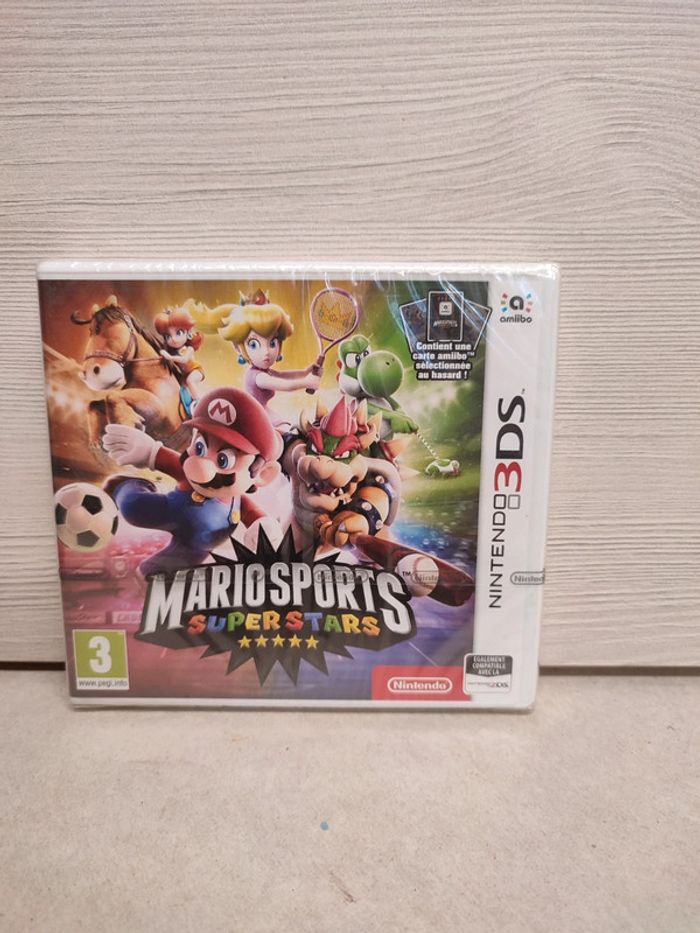 Mario sports superstars neuf 3ds - photo numéro 1
