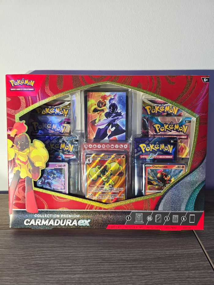 Coffret carte pokemon carmadura ex