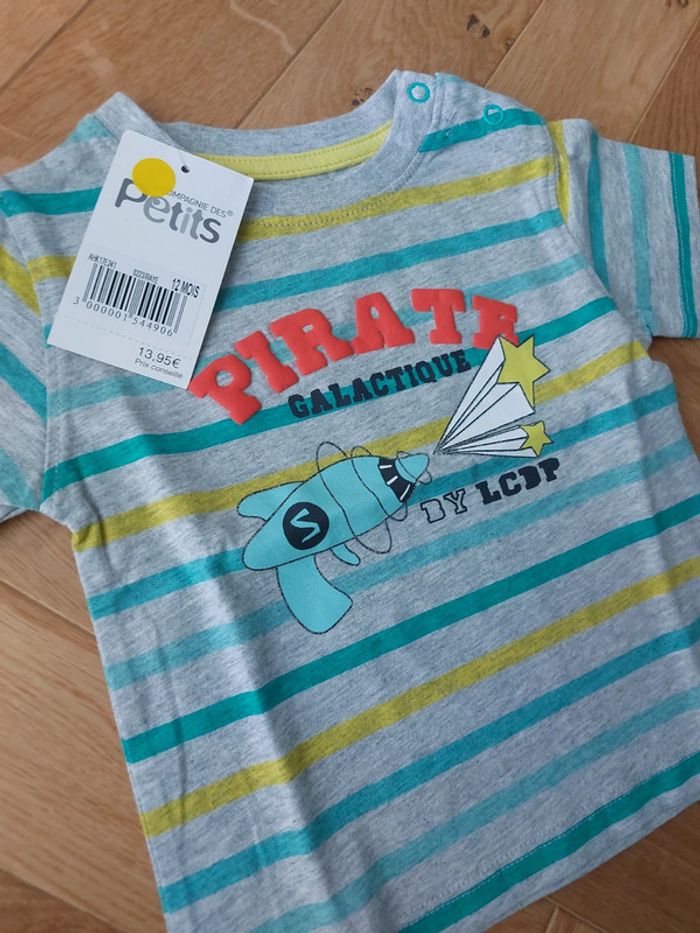 Tee-shirt neuf La Compagnie des petits - photo numéro 3