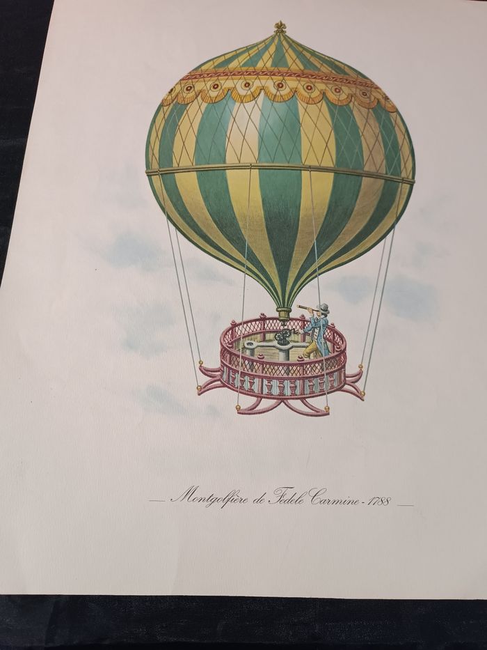 Estampes historiques de ballons - photo numéro 10