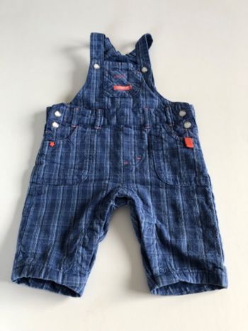 Salopette bébé rayé Petit Charly 3M