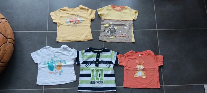 Lot 5 tshirts manches courtes - photo numéro 2