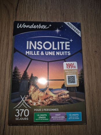 Wonderbox mille et une nuits insolite