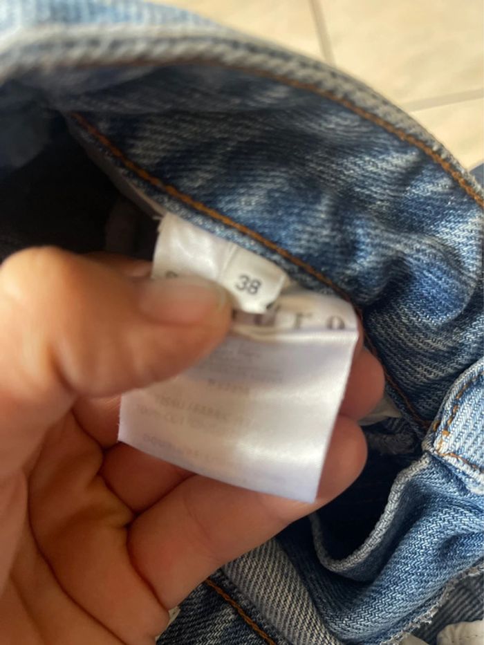 Short jean Sandro brodé - photo numéro 4