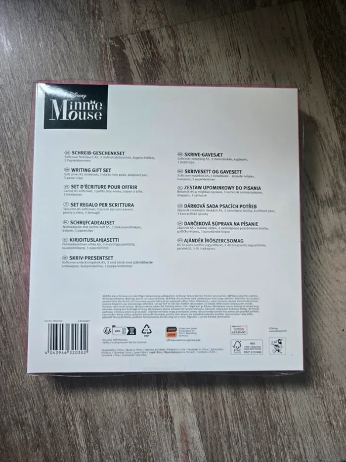 Set d écriture minnie neuf - photo numéro 2