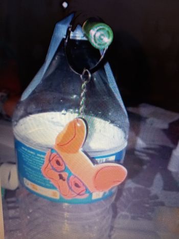 Porte-clé bouledogue