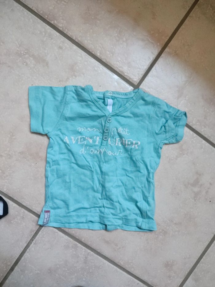 T-shirt Gémo 6 mois garçon - photo numéro 2