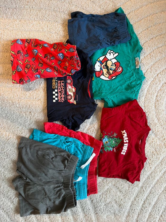 Lot de short et t-shirt pyjama