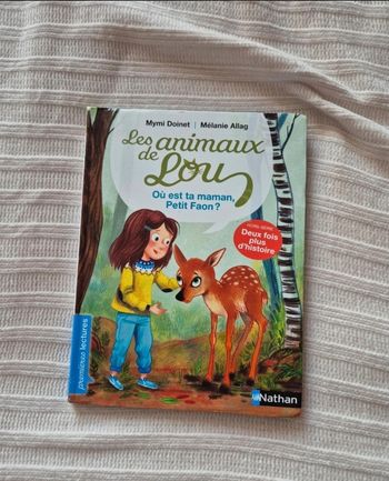 Livre les animaux de lou 