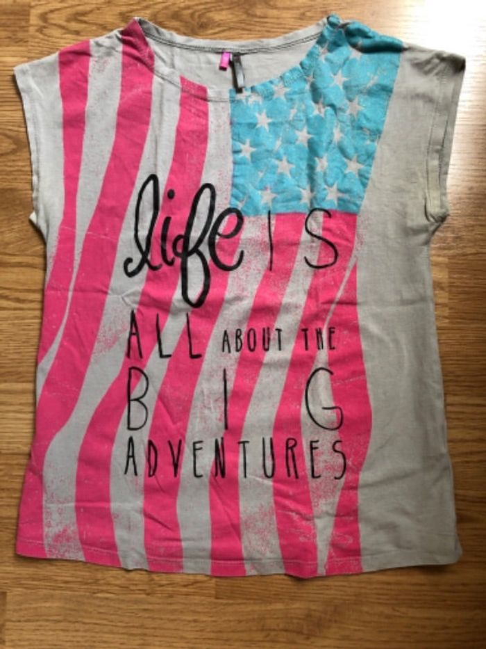 T-shirt manches courtes fille