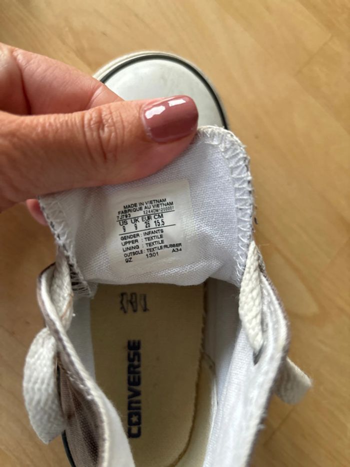 Converse montante grise - photo numéro 6
