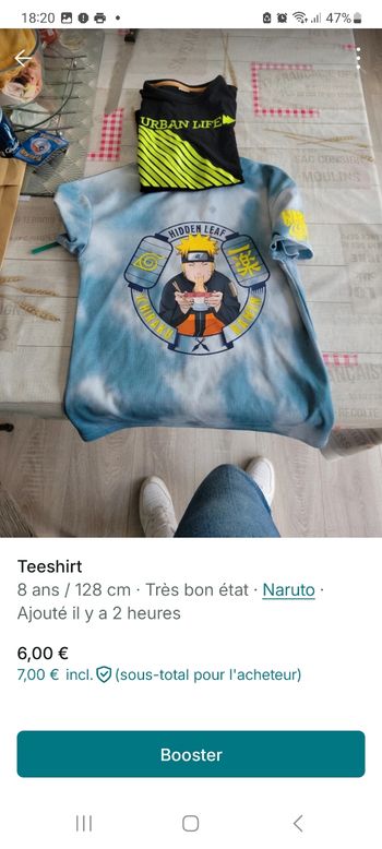 Lot tee shirt