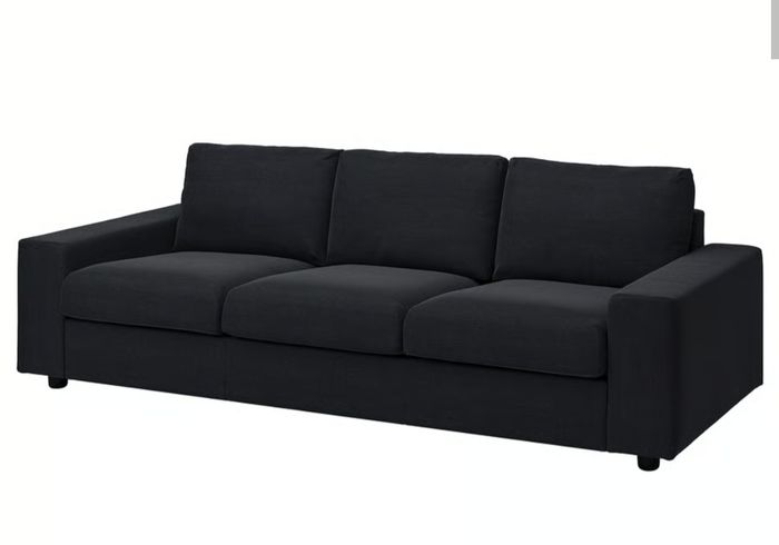 Canapés VIMLE IKEA Noir - Bon état