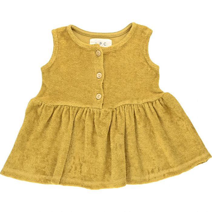 Robe sans manche 3 mois en matière éponge Les Petites Choses